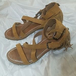 Sigerson morrison alisha fringe sandals